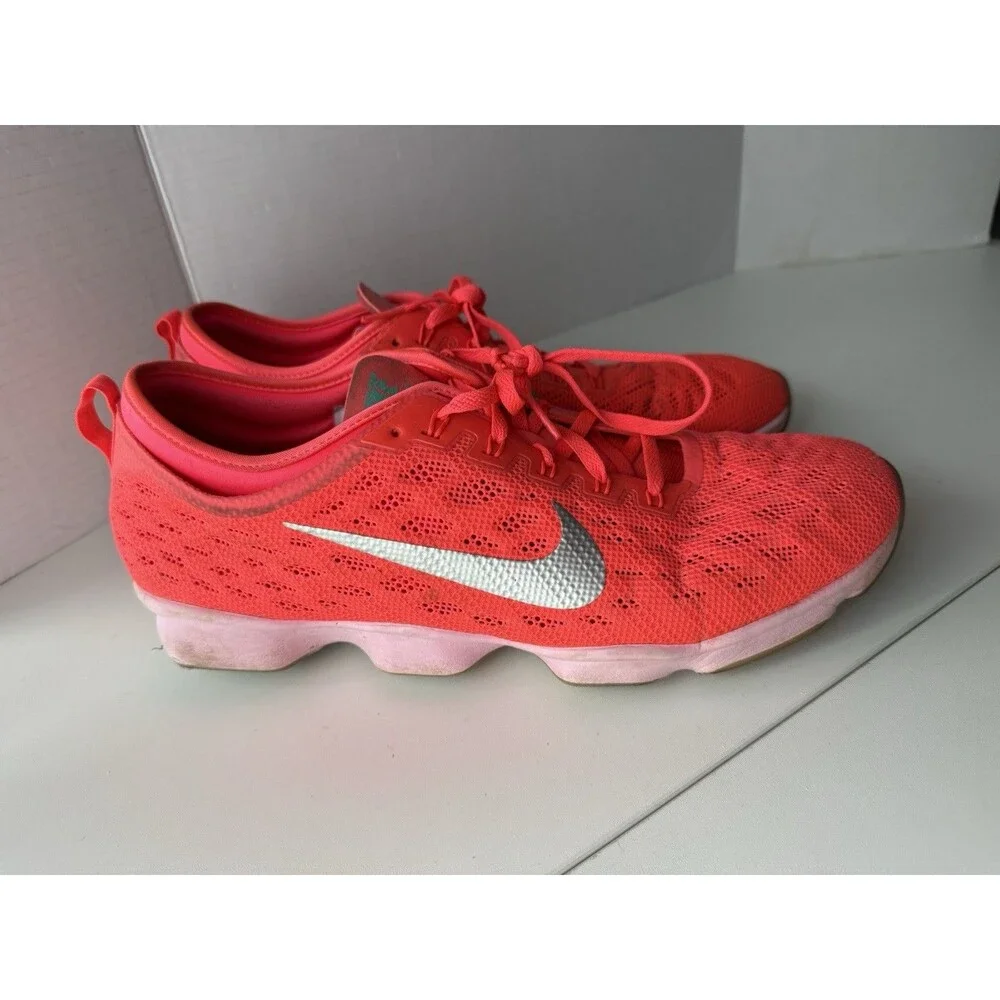 Nike Zoom Fit Agility Hyper Punch Womens Run Shoes 684984-600 Size 14